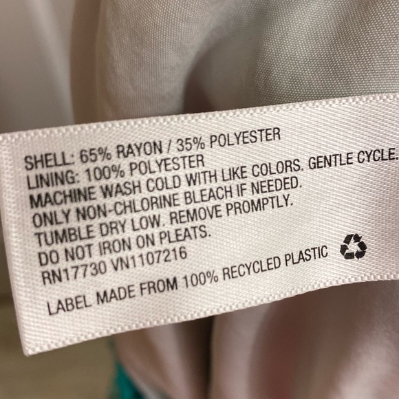 a new day Green Gingham Midi Skirt Pleated Swishy Garden Party Fairy Skirt Small - Picture 12 of 13